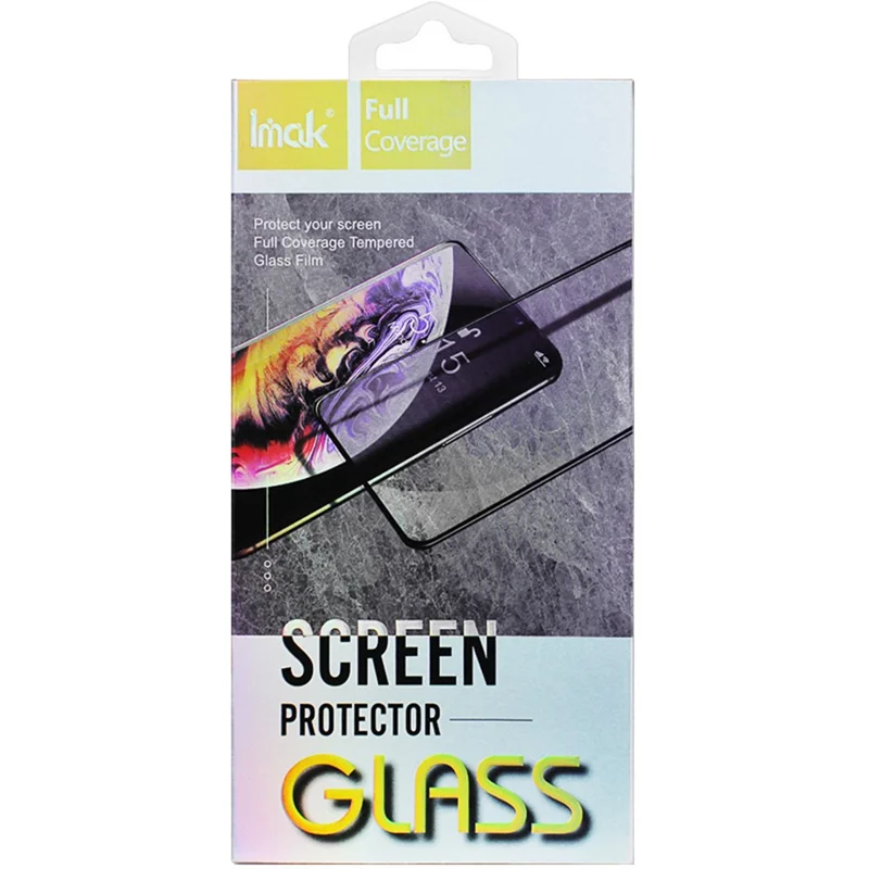 IMAK Pro+ Series for iPhone 14 Pro Max Anti-scratch Anti-explosion Tempered Glass Screen Protector HD Full Coverage Full Glue Protective Film