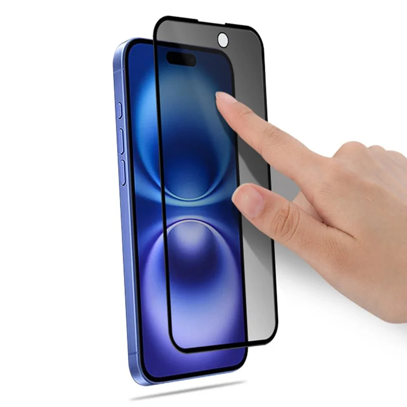 Bulk Buy MOCOLO For iPhone 16 Plus Screen Protector Anti Spy Silk Printing Tempered Glass Film - Black

Массовая закупка MOCOLO для iPhone 16 Plus Защитная пленка для экрана Антишпионская шелковая печать Закаленное стекло - Черный