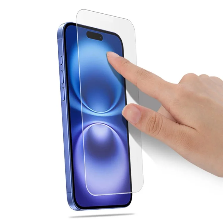 MOCOLO 50Pcs Per iPhone 16 Pellicola protettiva in vetro temperato anti-graffio trasparente
