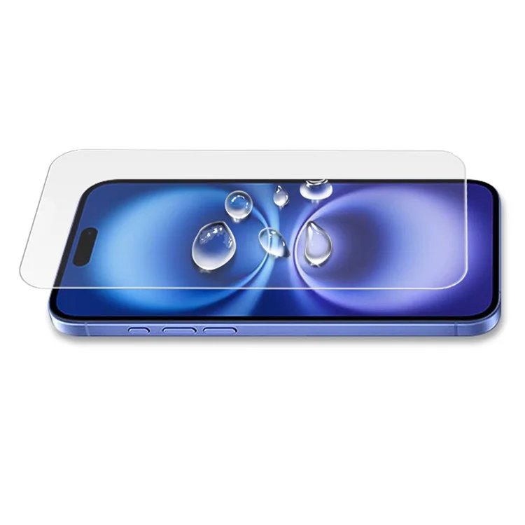 MOCOLO 50Pcs Per iPhone 16 Pellicola protettiva in vetro temperato anti-graffio trasparente