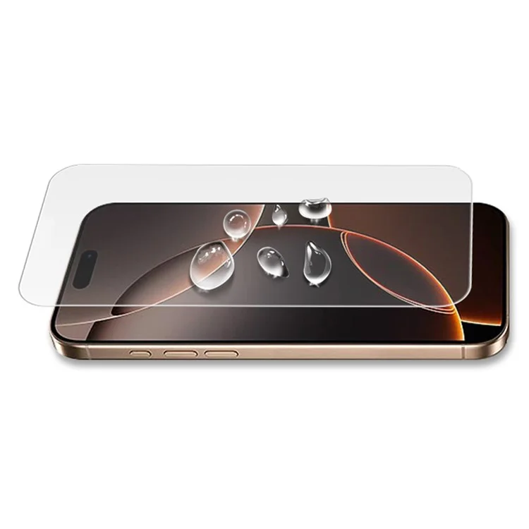 MOCOLO 50 Stück für iPhone 16 Pro Max Bildschirmschutz, kratzfest, klare Panzerglas-Folie