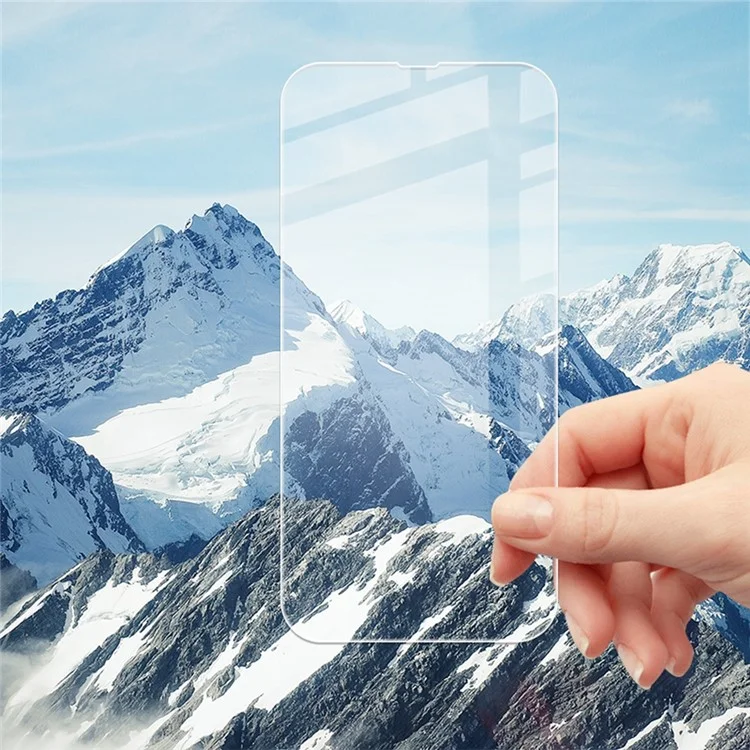 MOCOLO 50 Pcs pour iPhone 14 Plus Protecteur d'écran Anti-rayures Verre trempé transparent