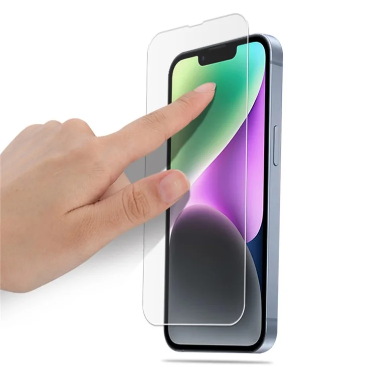 MOCOLO 50Pcs Protecteur d'écran en verre trempé anti-rayures clair pour iPhone 14