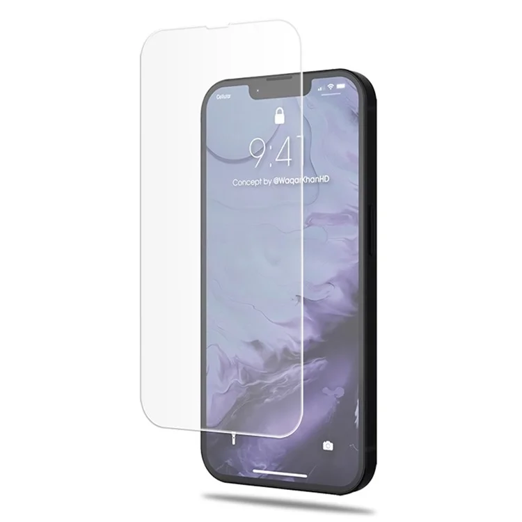MOCOLO 50 unidades de protector de pantalla de vidrio templado transparente antiralladuras para iPhone 13 mini