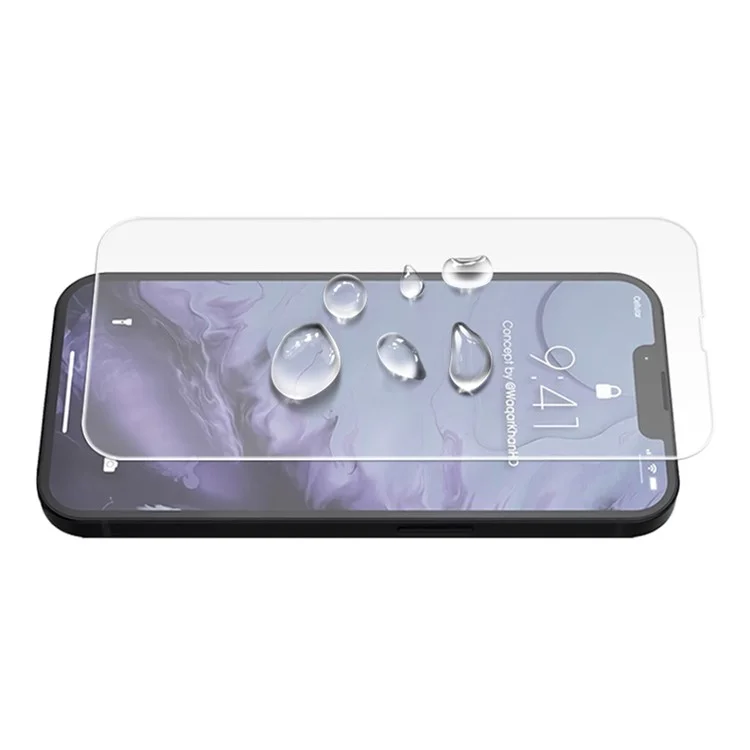 MOCOLO 50 unidades de protector de pantalla de vidrio templado transparente antiralladuras para iPhone 13 mini
