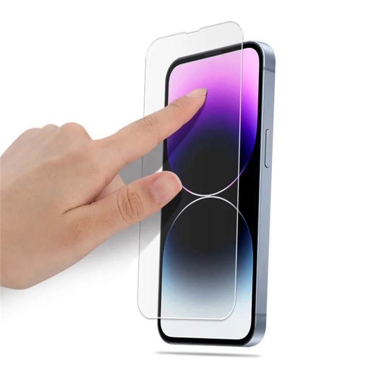 MOCOLO 50Pcs Para iPhone 13 / 13 Pro Protector de pantalla Antiarañazos Película de vidrio templado transparente