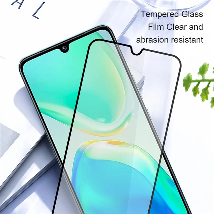 AMORUS Schutzfolie aus gehärtetem Glas für vivo iQOO 13 5G - Schwarz