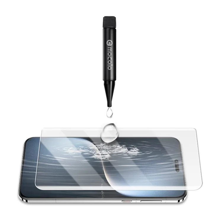 AMORUS For Honor Magic7 Pro 5G Displayschutzfolie UV-flüssiges gehärtetes Glas