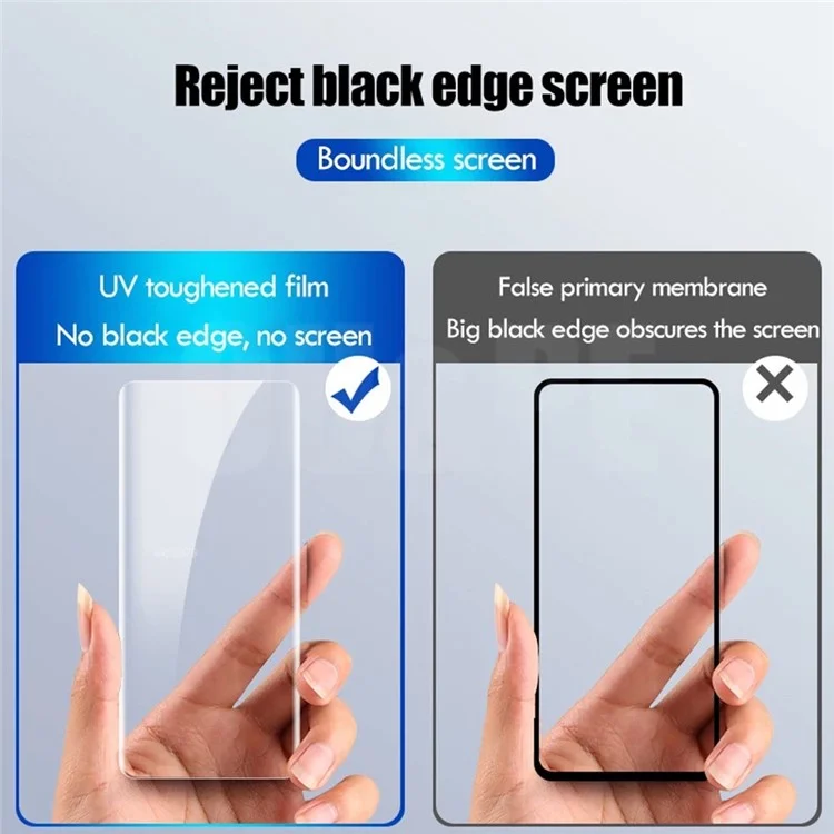 AMORUS For Honor Magic7 Pro 5G Displayschutzfolie UV-flüssiges gehärtetes Glas