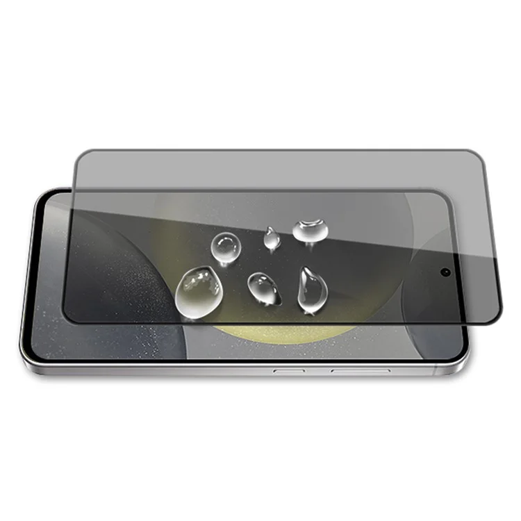 Achat en vrac MOCOLO pour protecteur d'écran Samsung Galaxy S24 Anti-espion Impression de soie Verre trempé - Noir