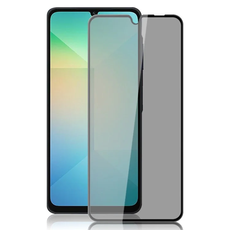Оптовая закупка защитной пленки MOCOLO для Samsung Galaxy A05s 4G / M14 4G / A06, антишпионское шелковое тисненое закаленное стекло - черный
