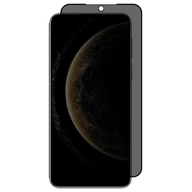Pellicola in vetro temperato con stampa in seta per Huawei Mate 70, protegge completamente lo schermo da sguardi indiscreti.
