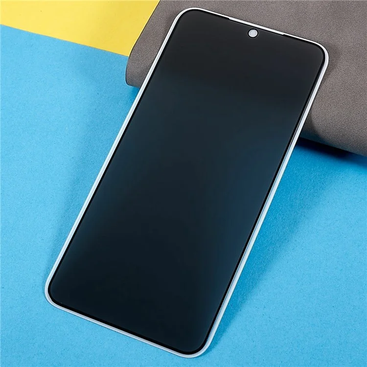 Pellicola in vetro temperato con stampa in seta per Huawei Mate 70, protegge completamente lo schermo da sguardi indiscreti.