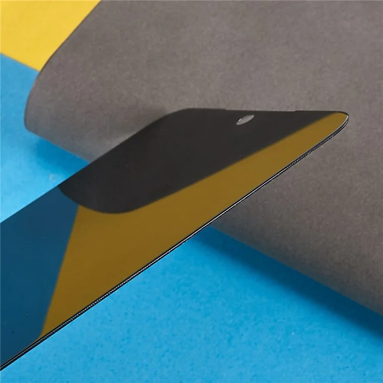 Pellicola in vetro temperato con stampa in seta per Huawei Mate 70, protegge completamente lo schermo da sguardi indiscreti.