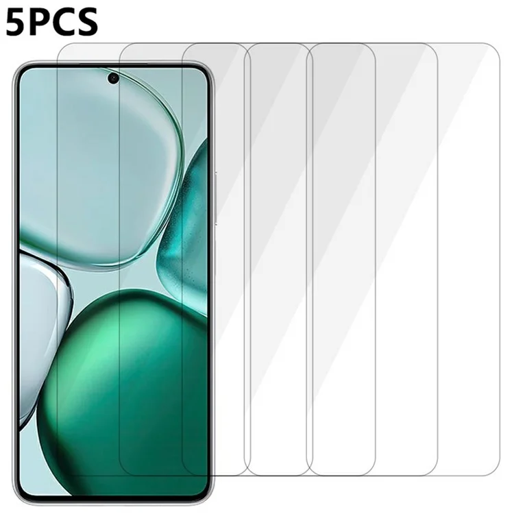 5 Stück For Honor X9c Smart 5G Displayschutzfolie 0,3 mm 2,5D Gehärtetes Glas Klar