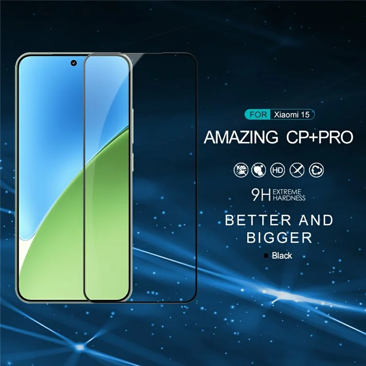 NILLKIN CP+PRO Displayschutz für Xiaomi 15, AGC-Glasfilm, ultra klar