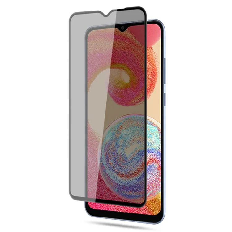 Großeinkauf MOCOLO Bildschirmschutz für Samsung Galaxy A04 4G / A04e 4G / A04s 4G / M04 4G Antispy-Seidendruck-Gehärtetes Glasfilm - Schwarz