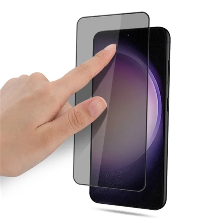 Оптовая закупка MOCOLO для Samsung Galaxy S23 / S22 5G Защитная пленка для экрана Шелковая печать Закаленное стекло - Черный