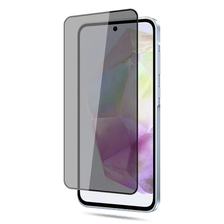 Comprar a granel MOCOLO para Samsung Galaxy A36 5G / A56 5G Protector de pantalla Antiespia Impresión de seda Película de cristal templado - Negro