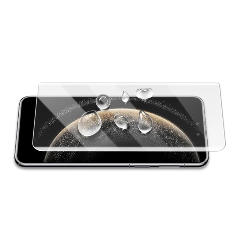 MOCOLO Protector de pantalla de vidrio templado con película líquida UV 3D curva de cobertura completa para Huawei Mate 70 Pro