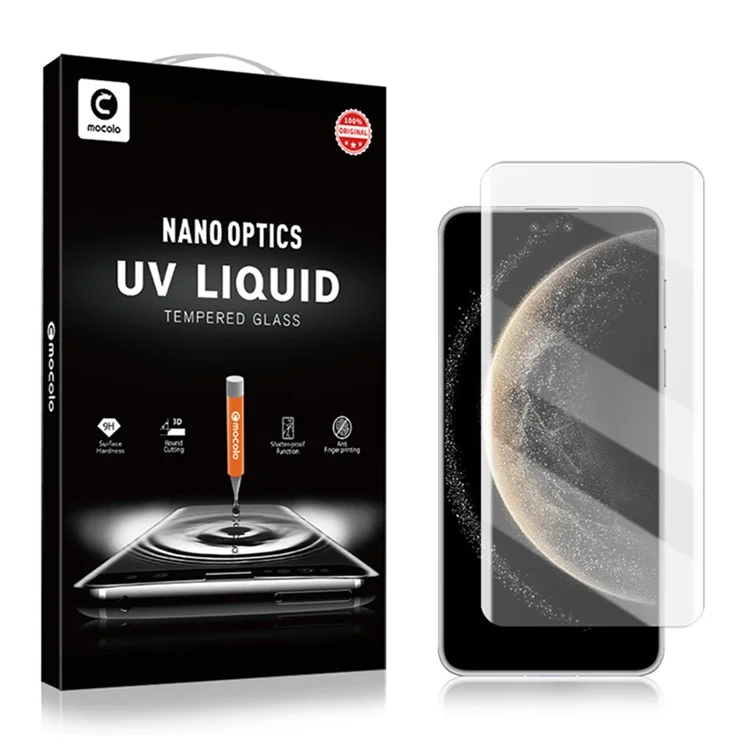 MOCOLO For Huawei Mate 70 Pro+ Screen Protector Tempered Glass UV Liquid Film 3D Curved Full Coverage