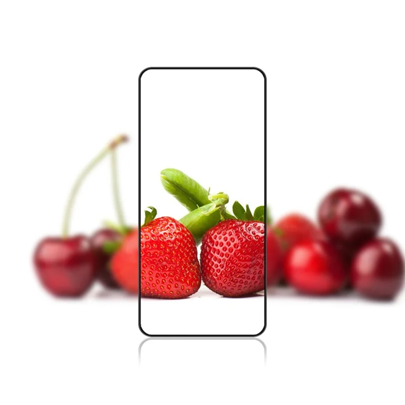 MOCOLO para Samsung Galaxy A36 5G / A56 5G Protector de pantalla Película de vidrio templado de impresión de seda antiestallido - Negro