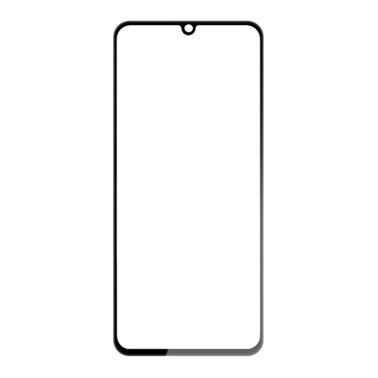 AMORUS 2 Peças Para Realme Note 50 4G Protetor de Tela Antiespatifável Seda Impressão Filme de Vidro Temperado - Preto