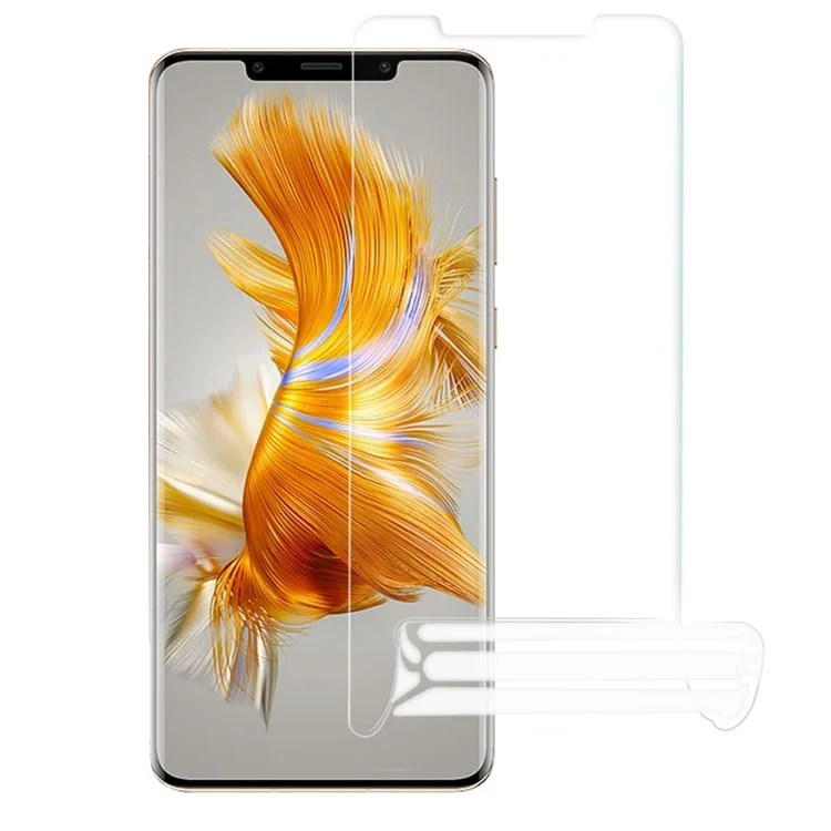 Для Huawei Mate 50 Pro 4G TPU Full Screen Covering Protector Anti-glare HD Clear Anti-scratch Film