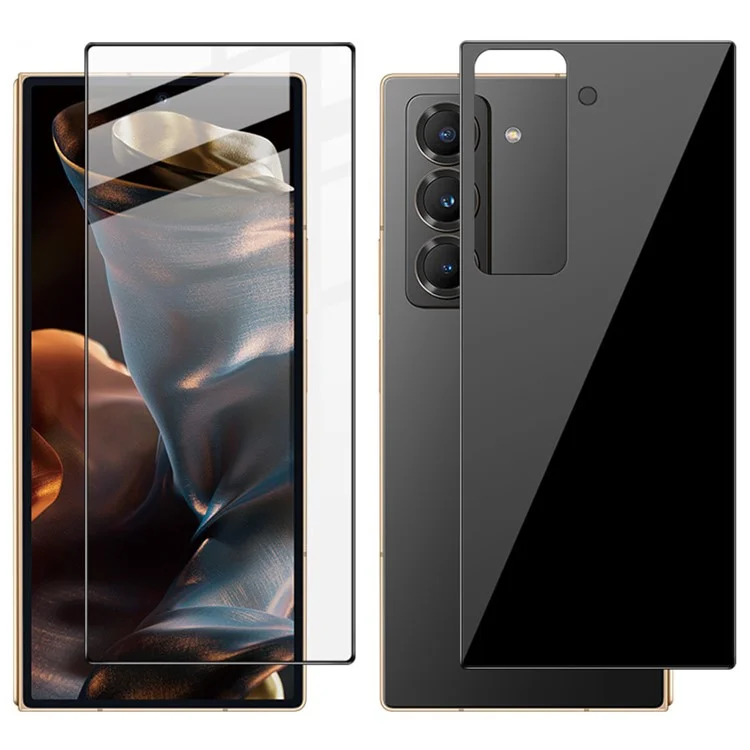 IMAK für Samsung Galaxy Z Fold Spezial / W25 5G Bildschirmschutzset Front und Rückseite Hartglasfolie