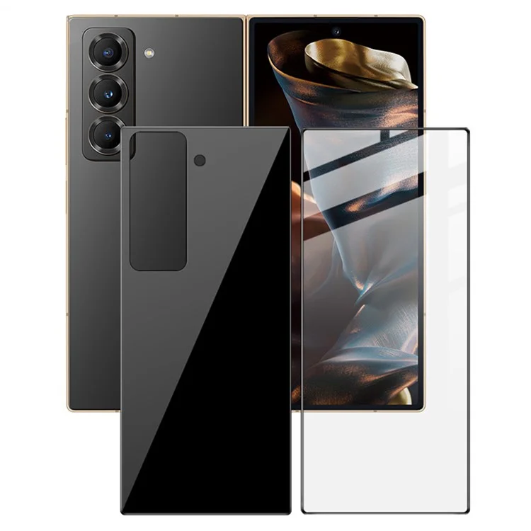 IMAK für Samsung Galaxy Z Fold Spezial / W25 5G Bildschirmschutzset Front und Rückseite Hartglasfolie