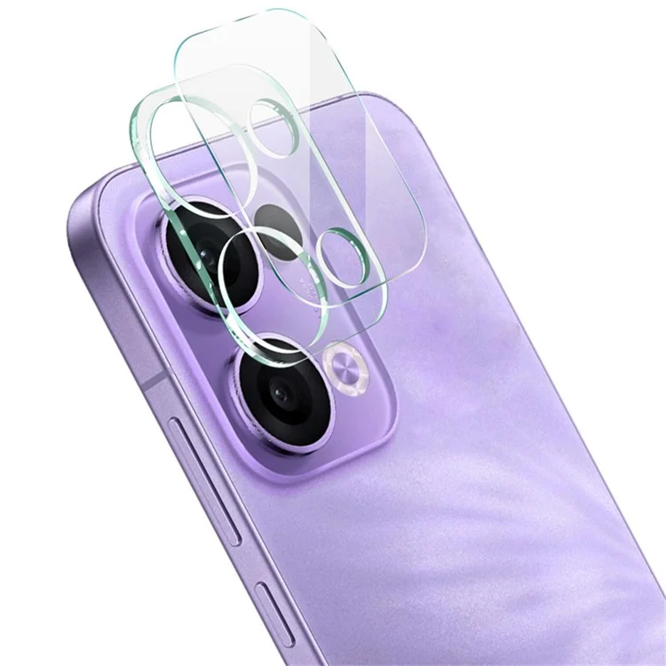 IMAK Pour Oppo Reno13 5G (Global) Protecteur d'objectif en verre trempé + Capuchon d'objectif en acrylique