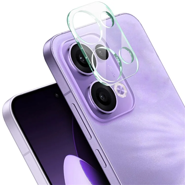 IMAK Pour Oppo Reno13 5G (Global) Protecteur d'objectif en verre trempé + Capuchon d'objectif en acrylique