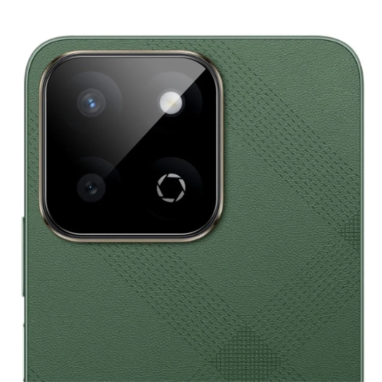 IMAK Kameraobjektivschutz für Honor X7c 4G / 200 Smart 5G / Play 60 Plus 5G, gehärtetes Glas, HD-Klare Linsenfolie (schwarze Version)
