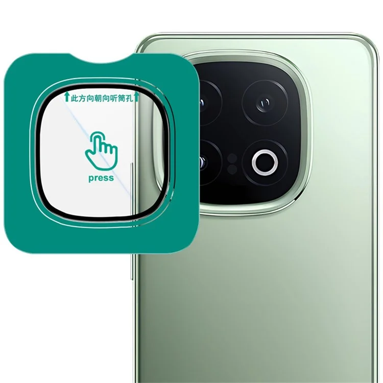IMAK Per vivo iQOO 13 5G Protezione obiettivo fotocamera Pellicola in vetro temperato con cornice di posizionamento automatico