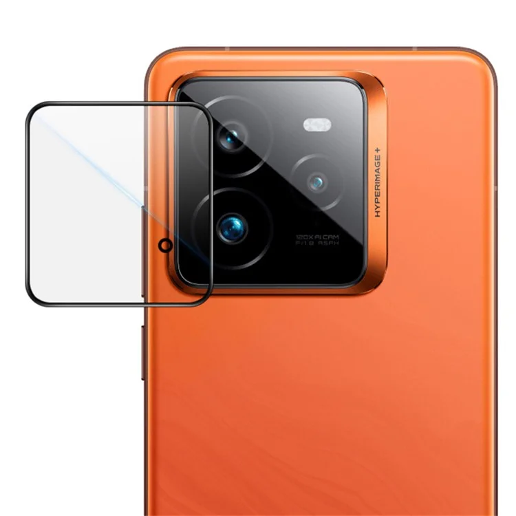 IMAK Glaslinsenfilm mit Selbstpositionierungsrahmen für Realme GT 7 Pro 5G Kameraobjektiv aus gehärtetem Glas.