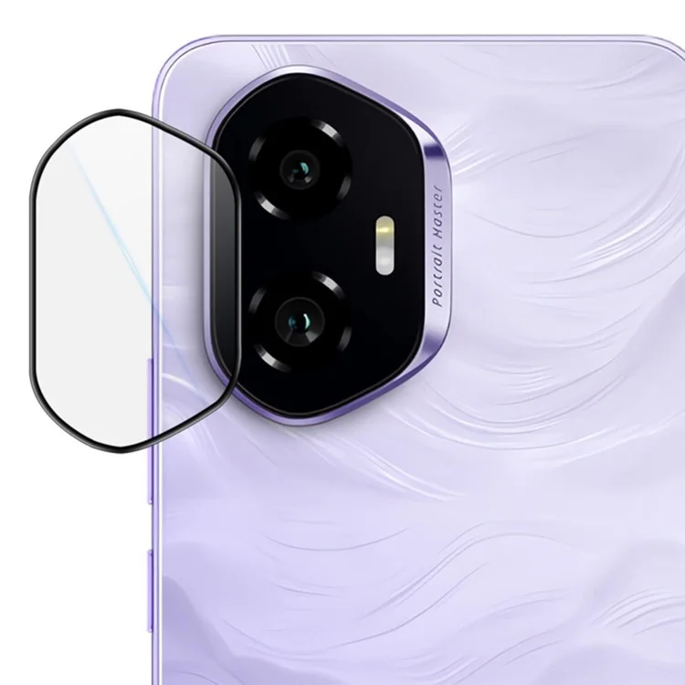 Protezione obiettivo fotocamera IMAK For Honor 300 in vetro temperato con cornice di posizionamento automatico