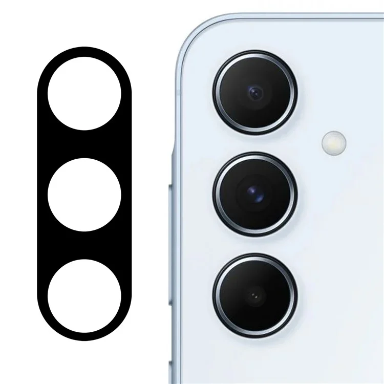 Für Samsung Galaxy A56 5G gehärtetes Glaslinsenprotektorseidendrucklinsenfilm