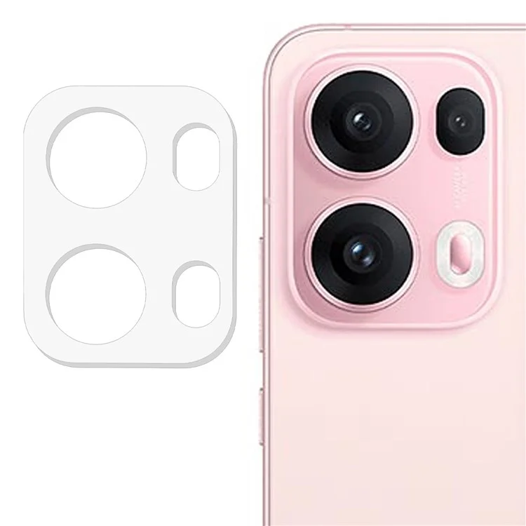 Protecteur d'objectif en verre trempé ultra clair anti-rayures pour Oppo Reno13 Pro 5G
