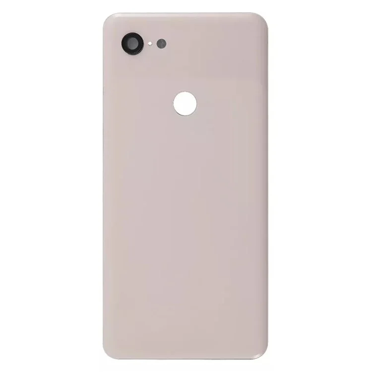 Para o Google Pixel 3 Peça de Reposição do Compartimento da Bateria OEM com Cobertura da Lente da Câmera - Rosa