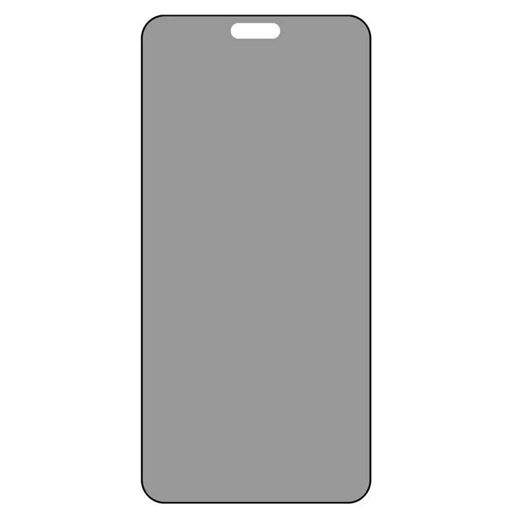 Protetor de tela para Huawei Mate 70 Pro Película de vidro temperado antiespião Borda curva com cola lateral