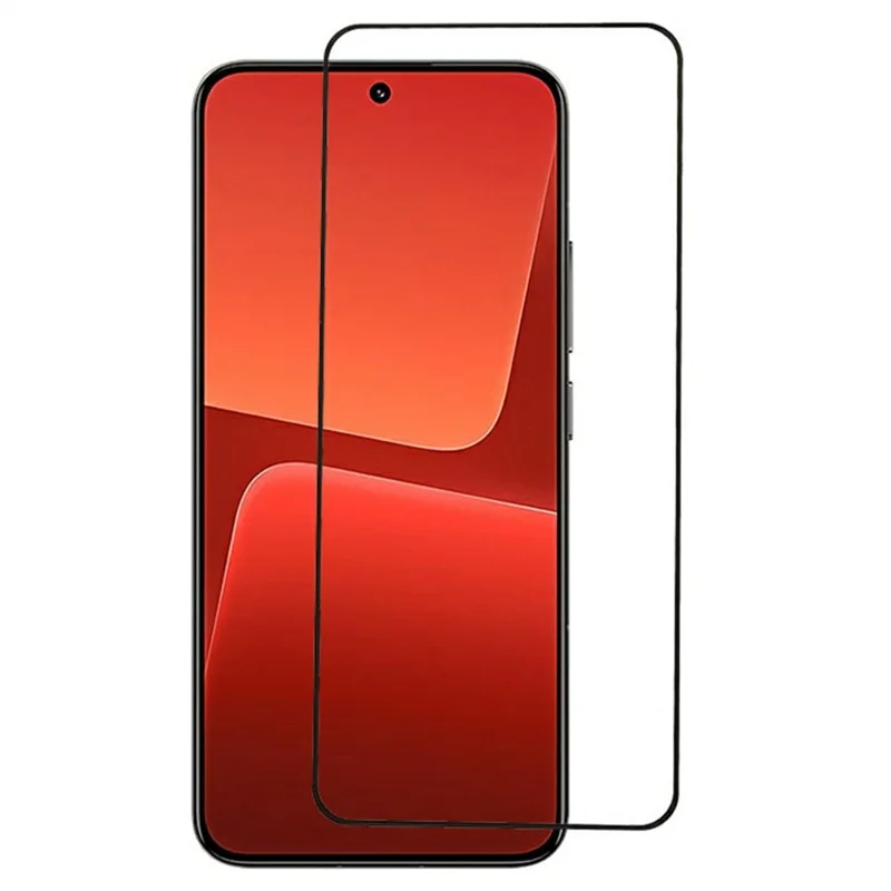 Protector de pantalla de vidrio templado con impresión de seda y pegamento completo para Oppo Reno13 5G (Global)