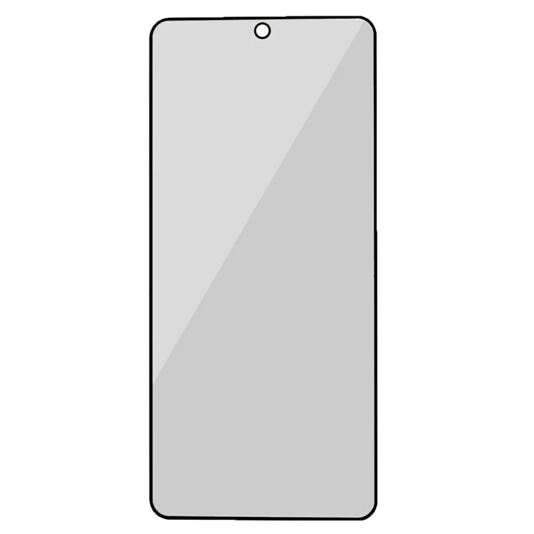 Pellicola in vetro temperato anti-sbirciatura per Xiaomi Redmi K80 5G / K80 Pro 5G, protezione completa dello schermo con adesivo totale.