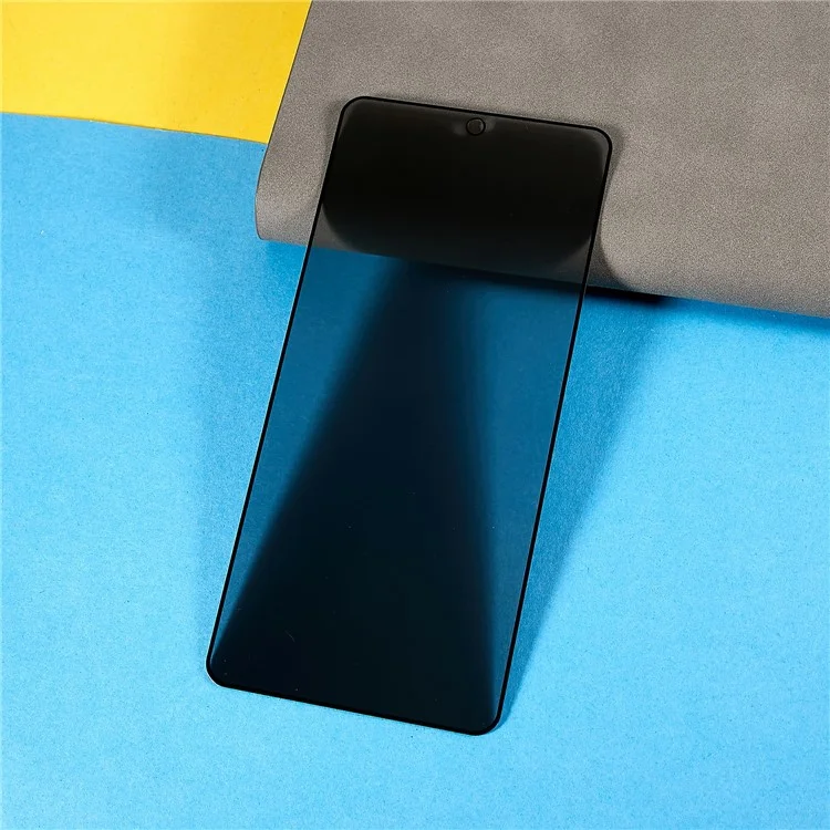 Pellicola in vetro temperato anti-sbirciatura per Xiaomi Redmi K80 5G / K80 Pro 5G, protezione completa dello schermo con adesivo totale.