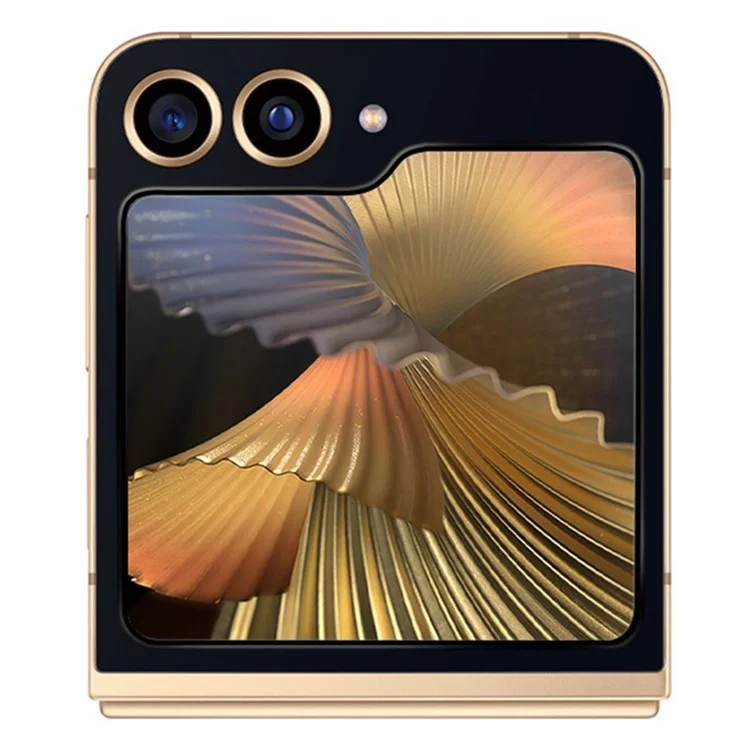 RURIHAI для Samsung Galaxy Z Flip6 5G Защитная пленка для заднего малого экрана с полным клеем, полным покрытием, толщиной 0,26 мм, 2,5D