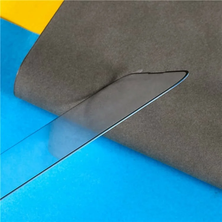 Massenware für iPhone 13 Bildschirmschutz, antistatischer Seidendruck, schwarze Bögen, hochwertige Aluminium-Silizium-Glasfolie