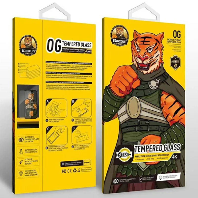 Bulk Purchasing For iPhone 15 Pro Max Screen Protector Arc Edges Ultra Clear Anti-Explosion Medium Alumina Glass Film