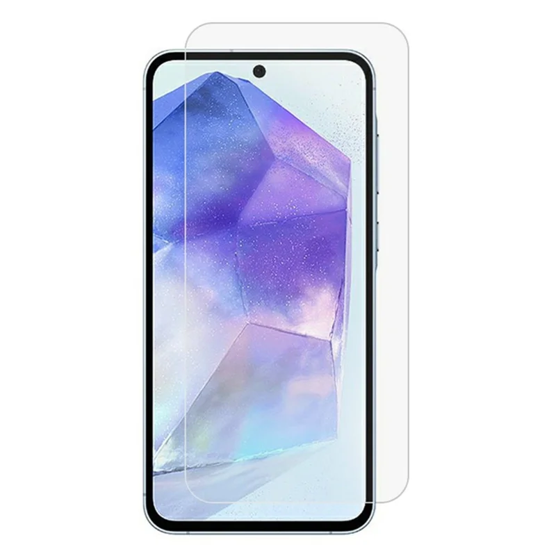 Оптовая закупка защитной пленки из закаленного стекла для экрана Samsung Galaxy A55 5G с изогнутыми краями, ультрачеткая, взрывобезопасная