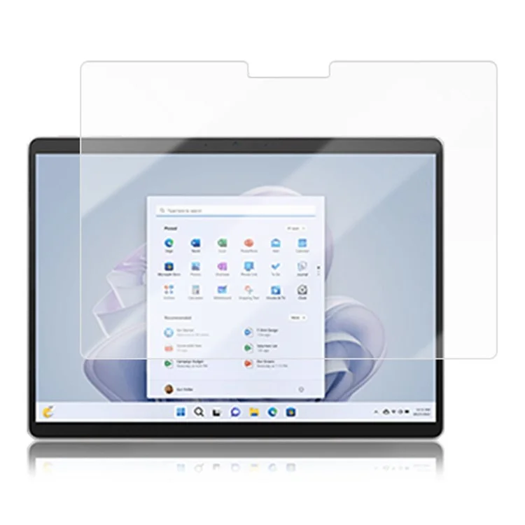 MOCOLO Bildschirmschutz für Microsoft Surface Pro X / Pro 11 / Pro 10 / Pro 9 / Pro 8 gehärtetes Glas HD-klarer Tablet-Bildschirmfilm