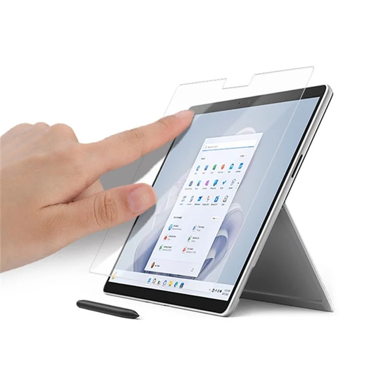 MOCOLO Bildschirmschutz für Microsoft Surface Pro X / Pro 11 / Pro 10 / Pro 9 / Pro 8 gehärtetes Glas HD-klarer Tablet-Bildschirmfilm