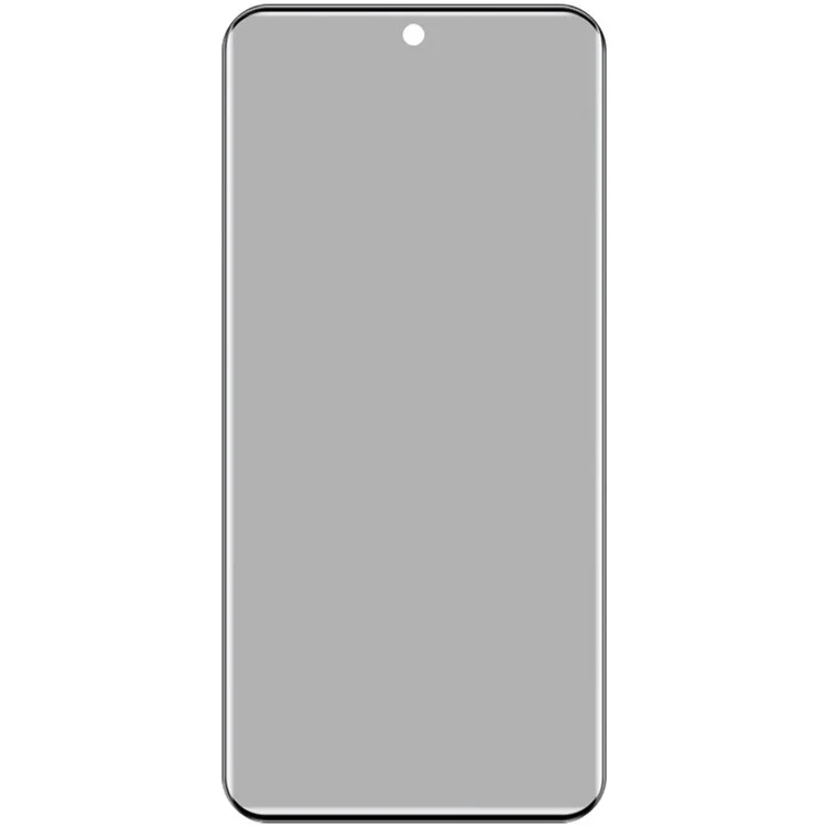 Film de protection d'écran en verre trempé anti-espion pour Oppo Reno13 Pro 5G, couvrant tout l'écran.